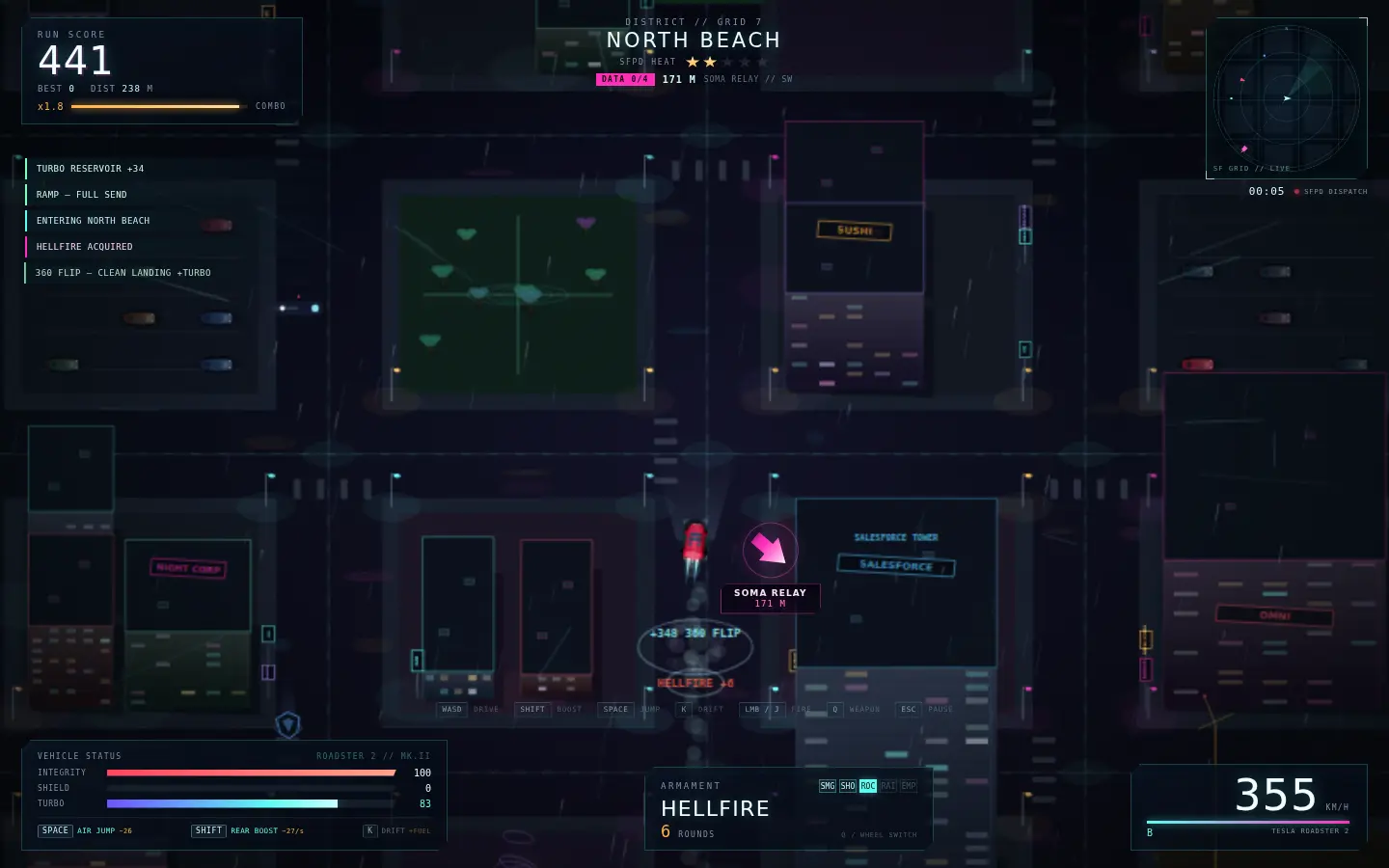 NEON OVERDRIVE: a cyberpunk escape game in your browser
